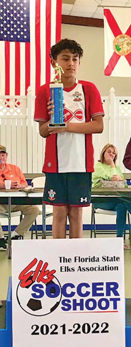 Julian Santiago, from Clewiston, won the U-10 Boys title.
